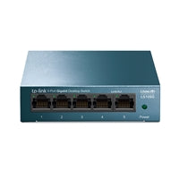 TP-Link LS105G 5-Port Gigabit Switch - Metal Desktop Unmanaged TP-Link LS105G 5-Port Gigabit Switch - Metal Desktop Unmanaged